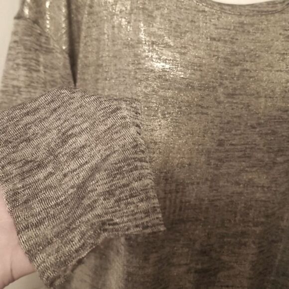 ZARA Tunic Silver EUC SZ Small - Picture 5 of 7